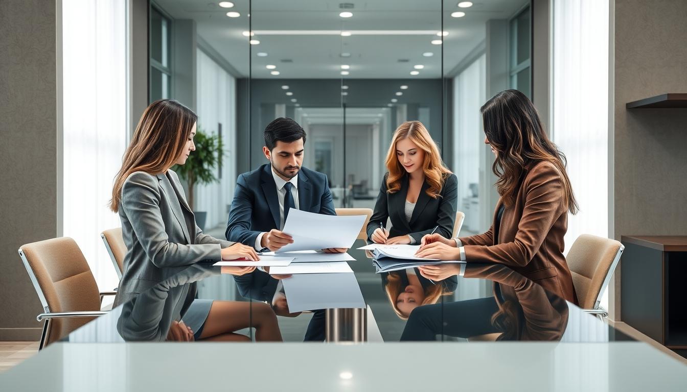 Property settlement documents and transfer review